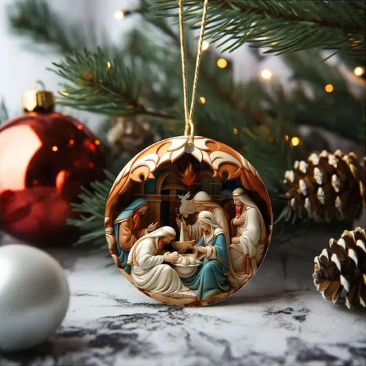 Skorter | Crib Christmas Ornament