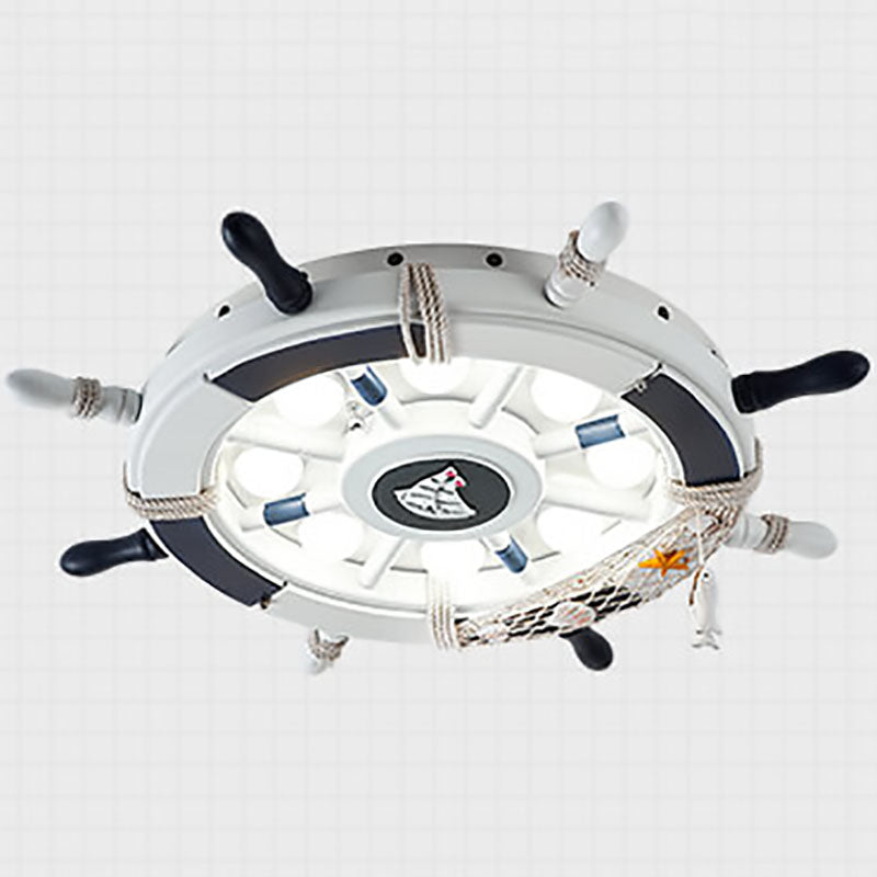 Skorter | NautiGlow Children's Room LED Ceiling Lamp | Sailboat Design | Cartoon Style | Ambient Lighting