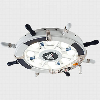 Skorter | NautiGlow Children's Room LED Ceiling Lamp | Sailboat Design | Cartoon Style | Ambient Lighting