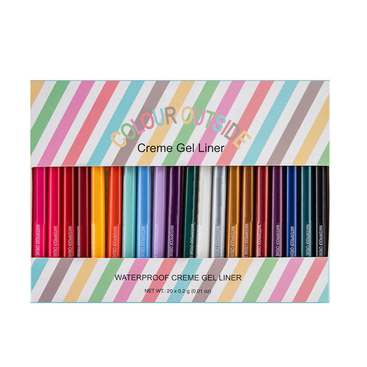 Skorter | 20 PCS Colorful Eyeliner Pencil Set