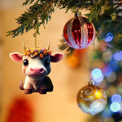Skorter | Cartoon Cow Decorative Ornament