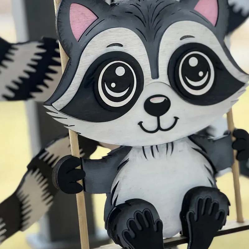 Djurvindspinner gårdsdekoration