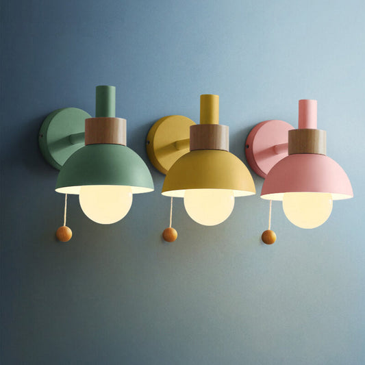 Skorter | Nordic Macaron Globe - Light Wall Lamp