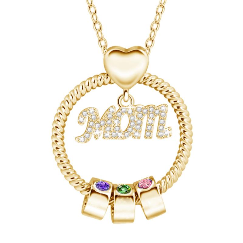 Skorter | Birthstone necklace for the mother
