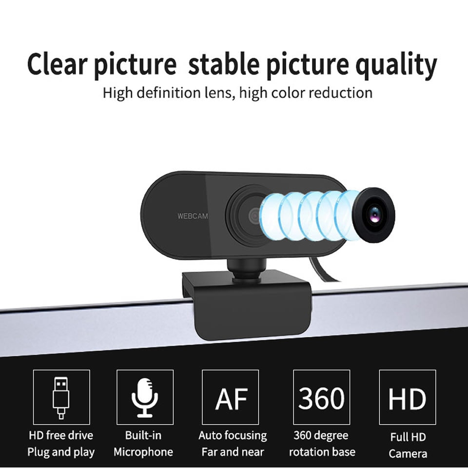 Skorter | 1080p Web Cam - HD Camera for laptop