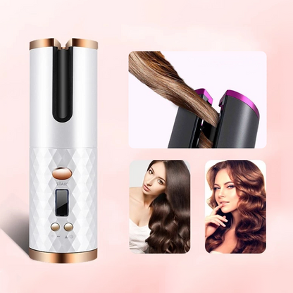 Skorter | Cordless automatic rotating curling iron