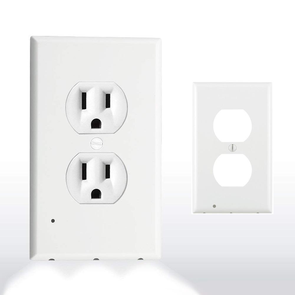 Skorter | Outlet wall plate with LED night lights