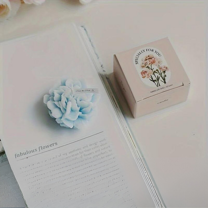 Skorter | 1pc Carnation Scented Candle – Decorative Candle for Mother's Day, Valentine's Day and Christmas