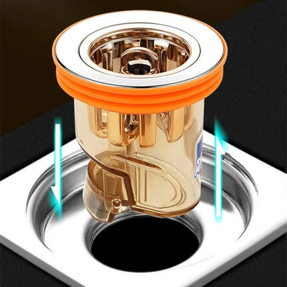 Skorter | Double Deodorant Floor Drain Core