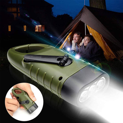 Skorter | Handcrank Solar-powered Flashlight