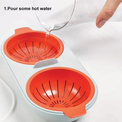 Skorter | Double Microwave Egg Cooker