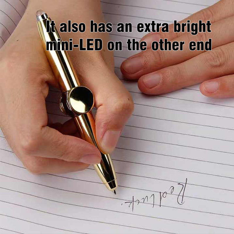 Skorter | Fidget Spinner Pen with LED Light