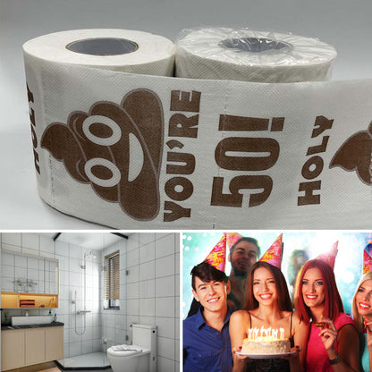 Skorter | Poop Happy Birthday Printed Roll Paper
