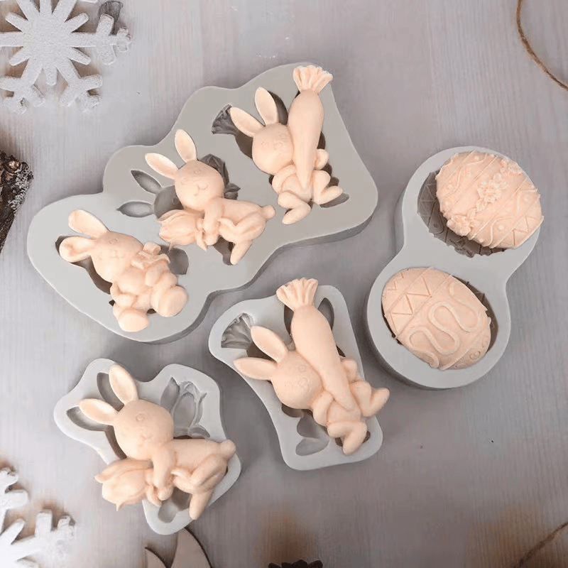 Skorter | 3D Easter cookie cutter baking tools