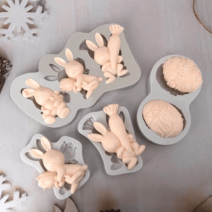 Skorter | 3D Easter cookie cutter baking tools