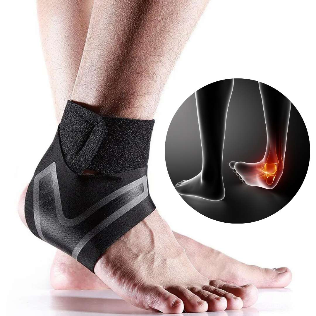 Skorter | Elastic Ankle Brace for Injury Recovery & Daily Support - Comfortable Ankle Stabilizer for Sports & Active Lifestyle