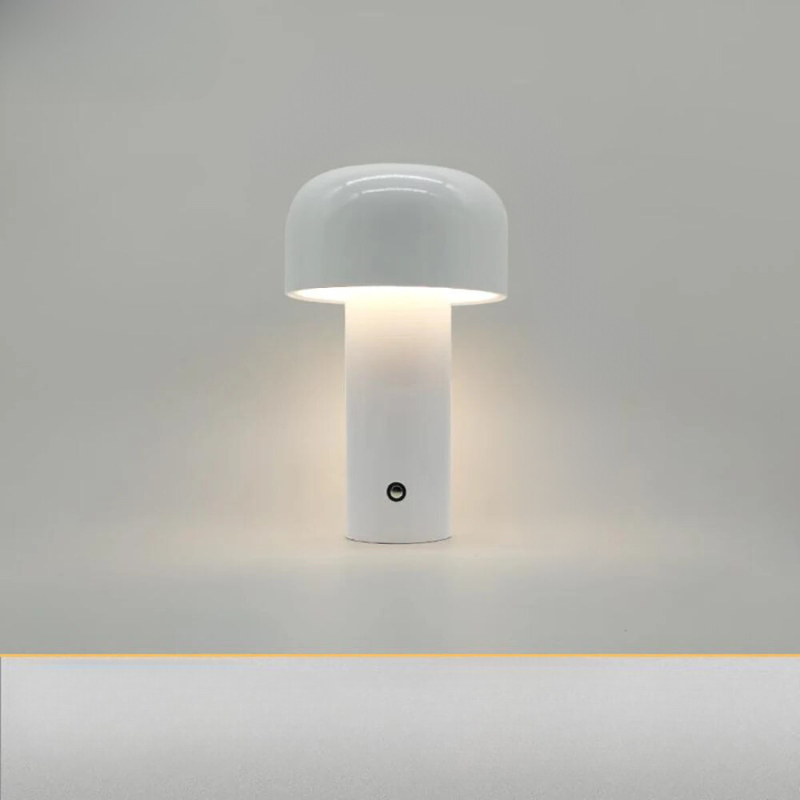 Skorter | PowerMush Rechargeable LED Mushroom Lamp | Ambient Light | Wireless Table Lamp for Home