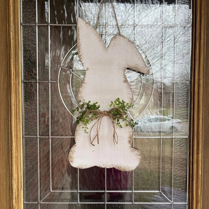 skorter | Easter Bunny Wood Door Hanging Decor