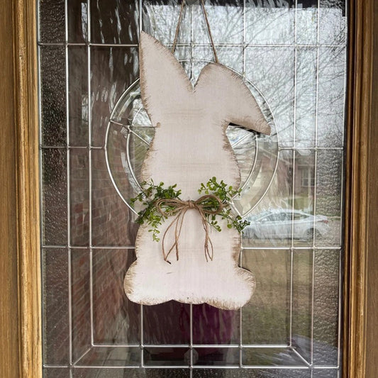skorter | Easter Bunny Wood Door Hanging Decor