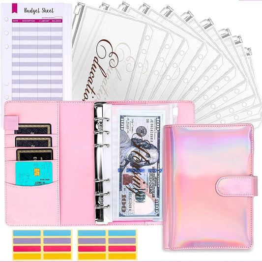 Skorter | Budget binder with cash envelope system and credit card slots