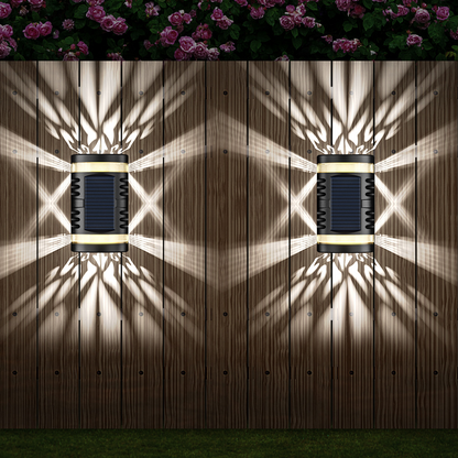 Skorter | Solar lamp with intelligent light control – outdoor wall light with automatic night detection