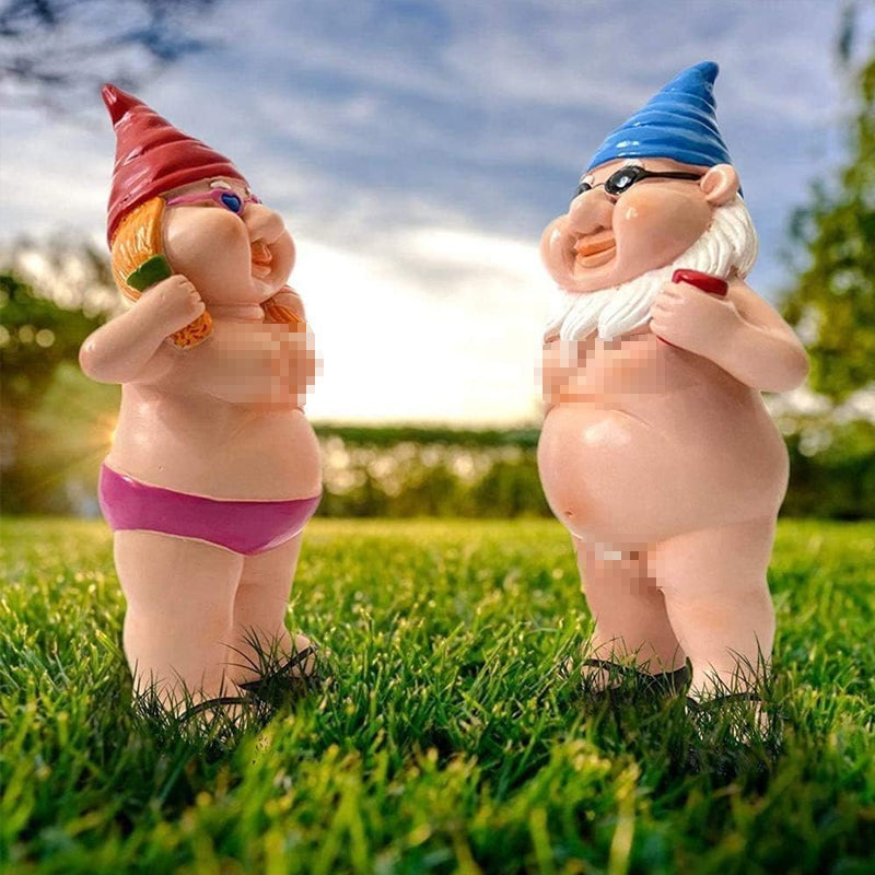 Skorter | Cheeky Garden Gnome Funny Statue