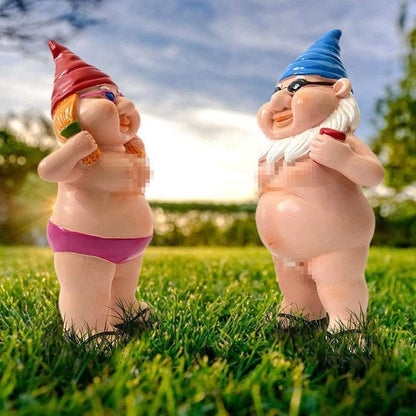 Skorter | Cheeky Garden Gnome Funny Statue