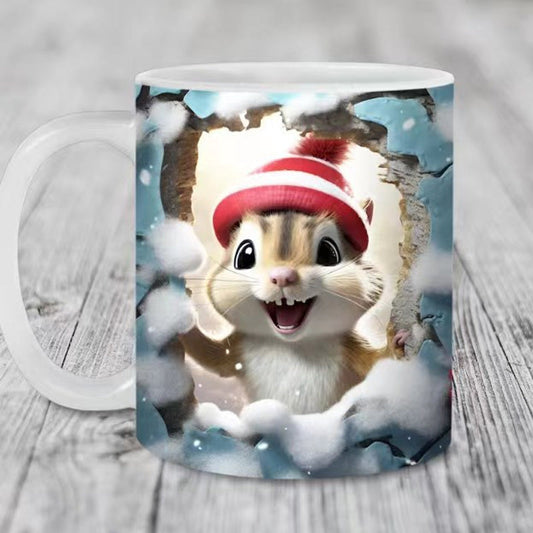 skorter | Christmas Animal Pattern Mug