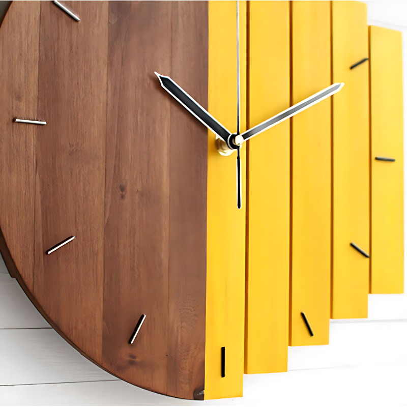 Skorter | ClarityTime | Silent Wall Clock with Timeless Minimalist Design for Elegant Interiors