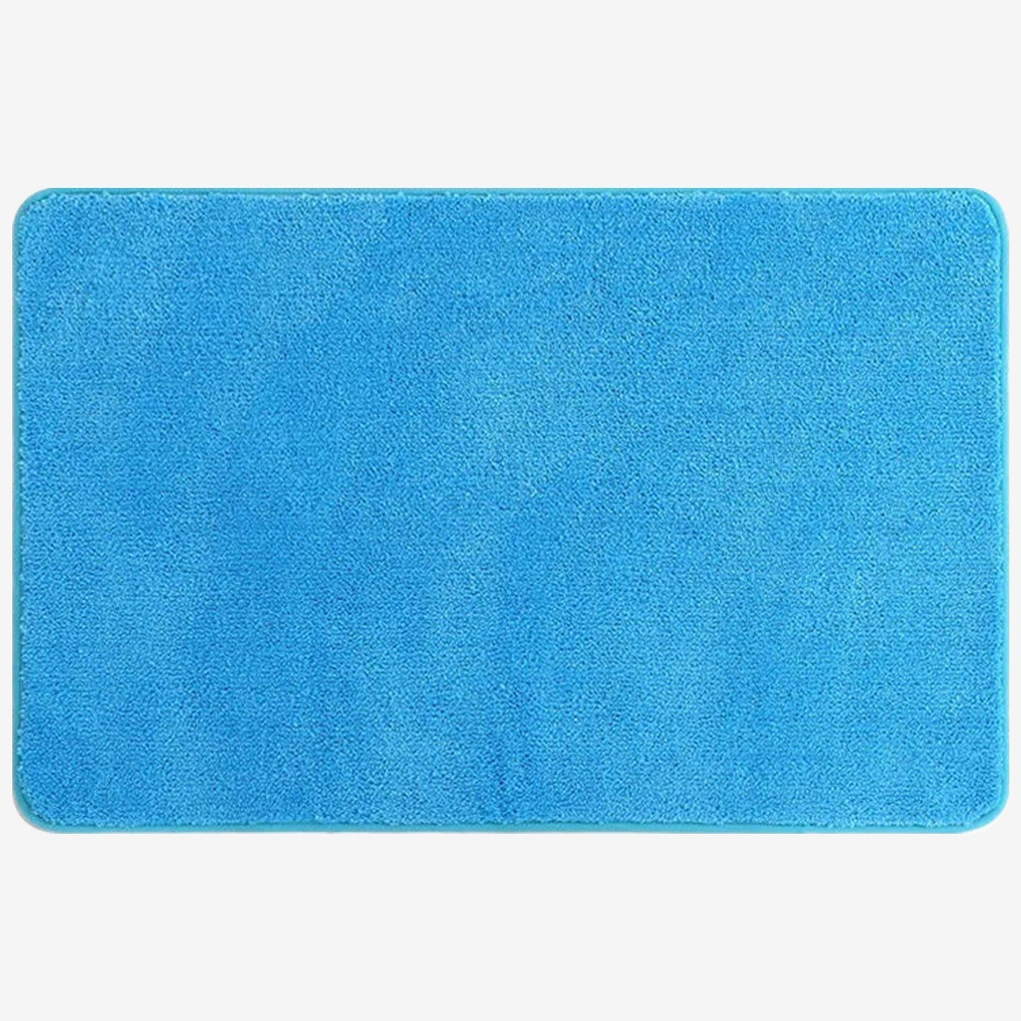 Skorter | Feblilac Solid Color Tufted Bath Mat, Multiple Sizes Bath Mat, Pure Non-Slip Bath Mat
