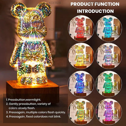 Skorter | 3D Fireworks Effect LED Lamp