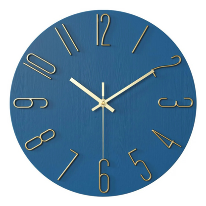 Skorter | Noble Wall Clock – Modern & Silent Clock for Living Room