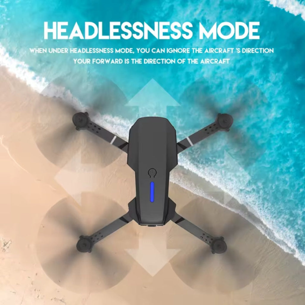 Skorter | High-Performance Black Bird 4K Drone with Camera | Lightweight & Foldable for Ultimate Portability and Quality