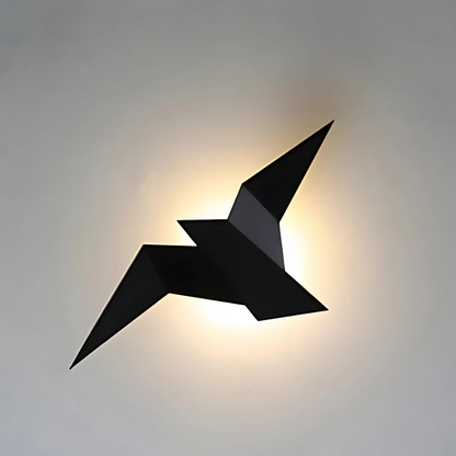 Skorter | Origami Wall Lamp – Unique Wall Lighting in Japanese Style for Living Room and Bedroom