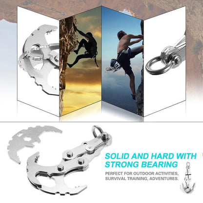Skorter | Stainless Steel Survival Folding Grappling Gravity Hook