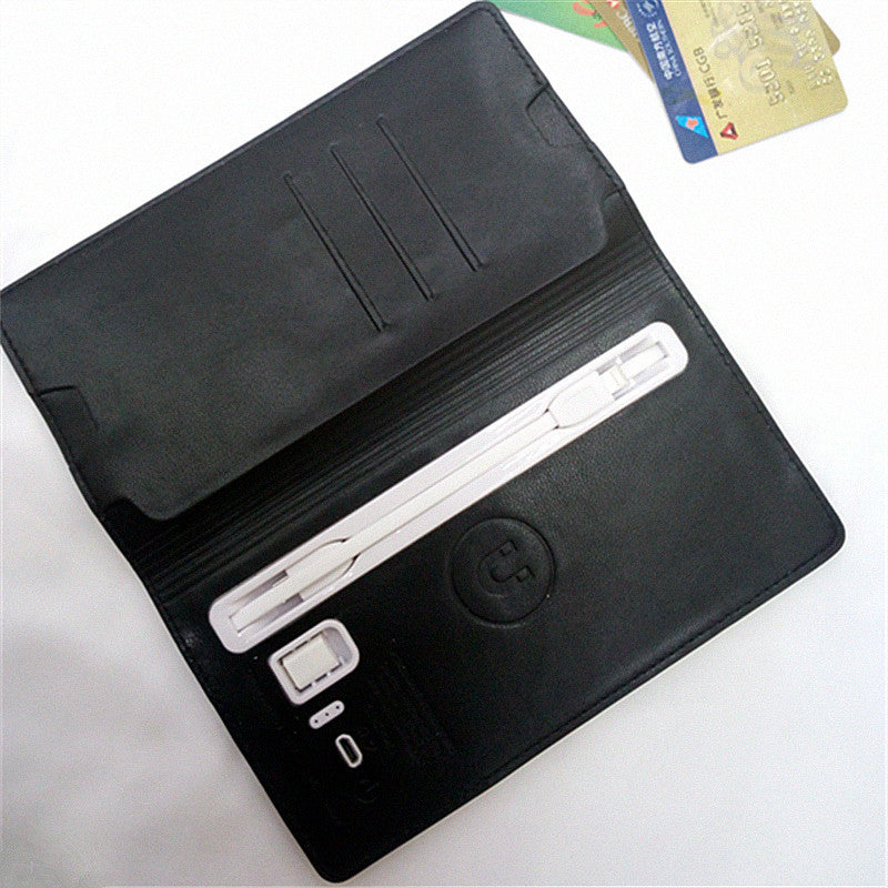 Skorter | 3-In-1 Incredibly Convenient Wallet Power Bank For Android & all Phone Types