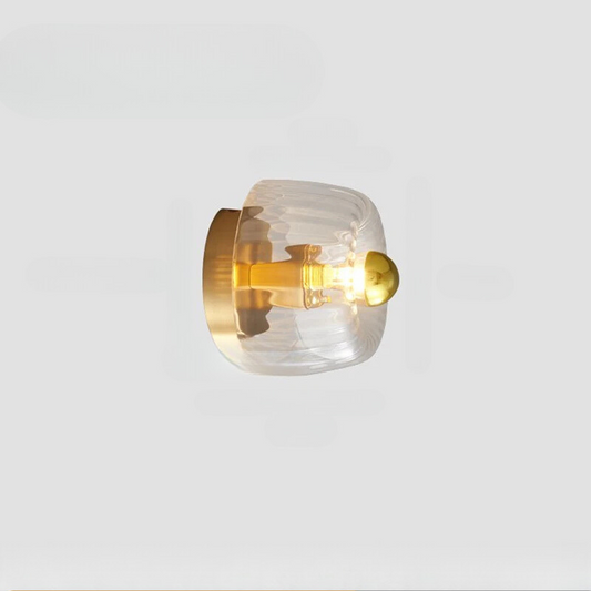 Skorter | BauhausLight - Glass wall lamp with E14 socket for living room and hallway