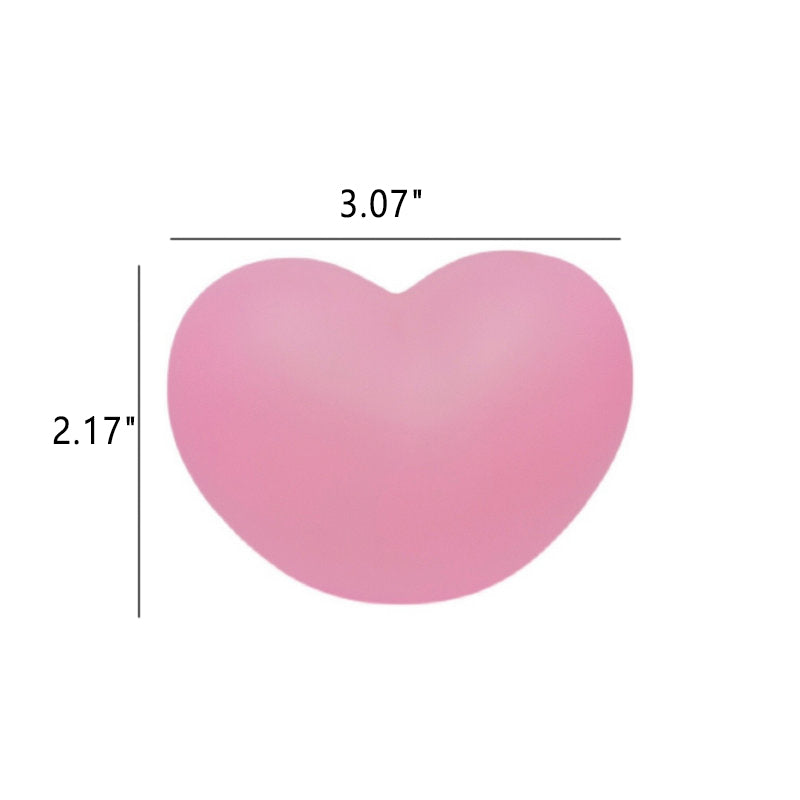 Skorter | LuvSphere Silicone LED Night Light | Heart-Shaped Design | Table Lamp | Warm Mood Light | Decorative