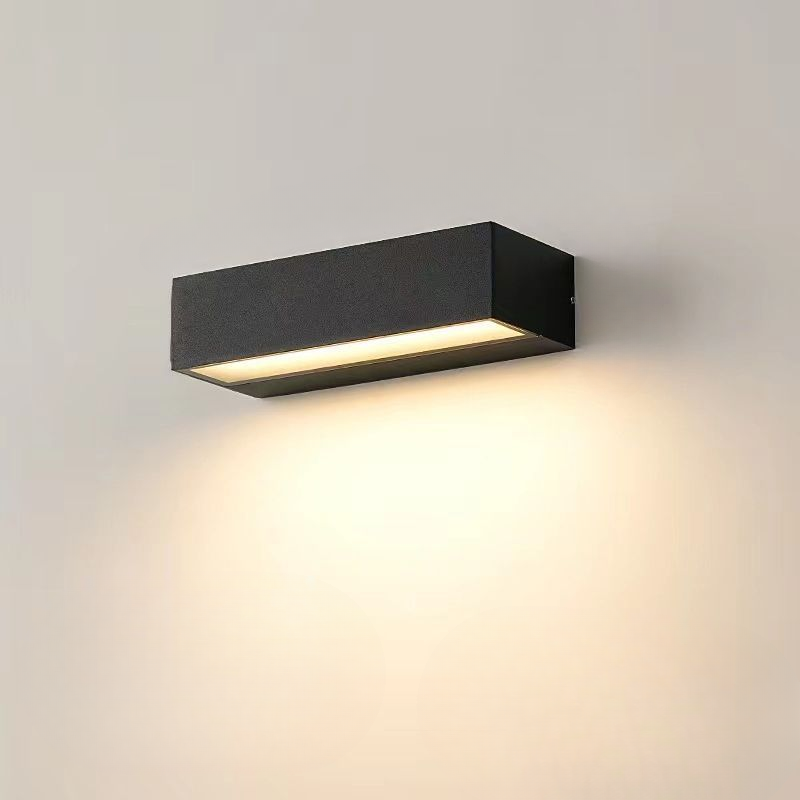 Skorter | Tight Linear LED Wall Lamp White, Bathroom/Bedroom/Living Room Metal & Acrylic