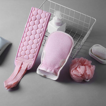 skorter | 3 piece/set Splish Splash Scrubber shower gloves and bath ball