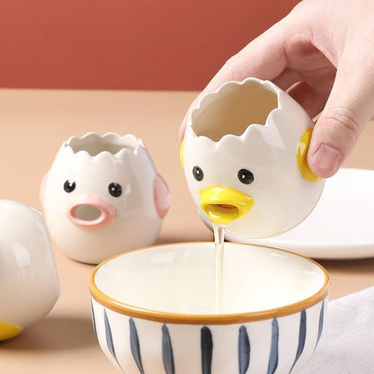 skorter | Cartoon Egg Yellow-White Separator