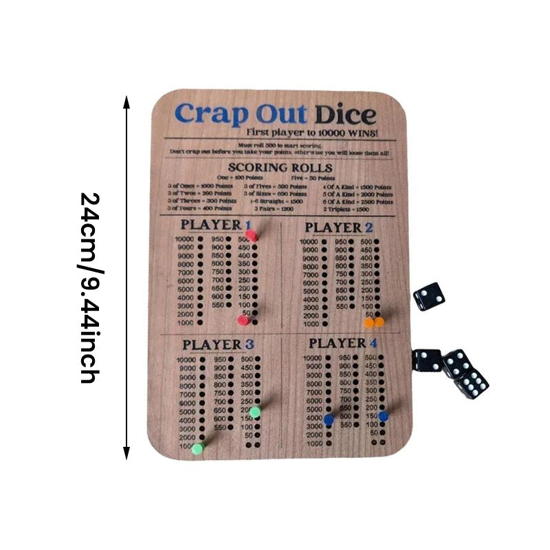 Skorter | Crap Out Dice Scoreboard