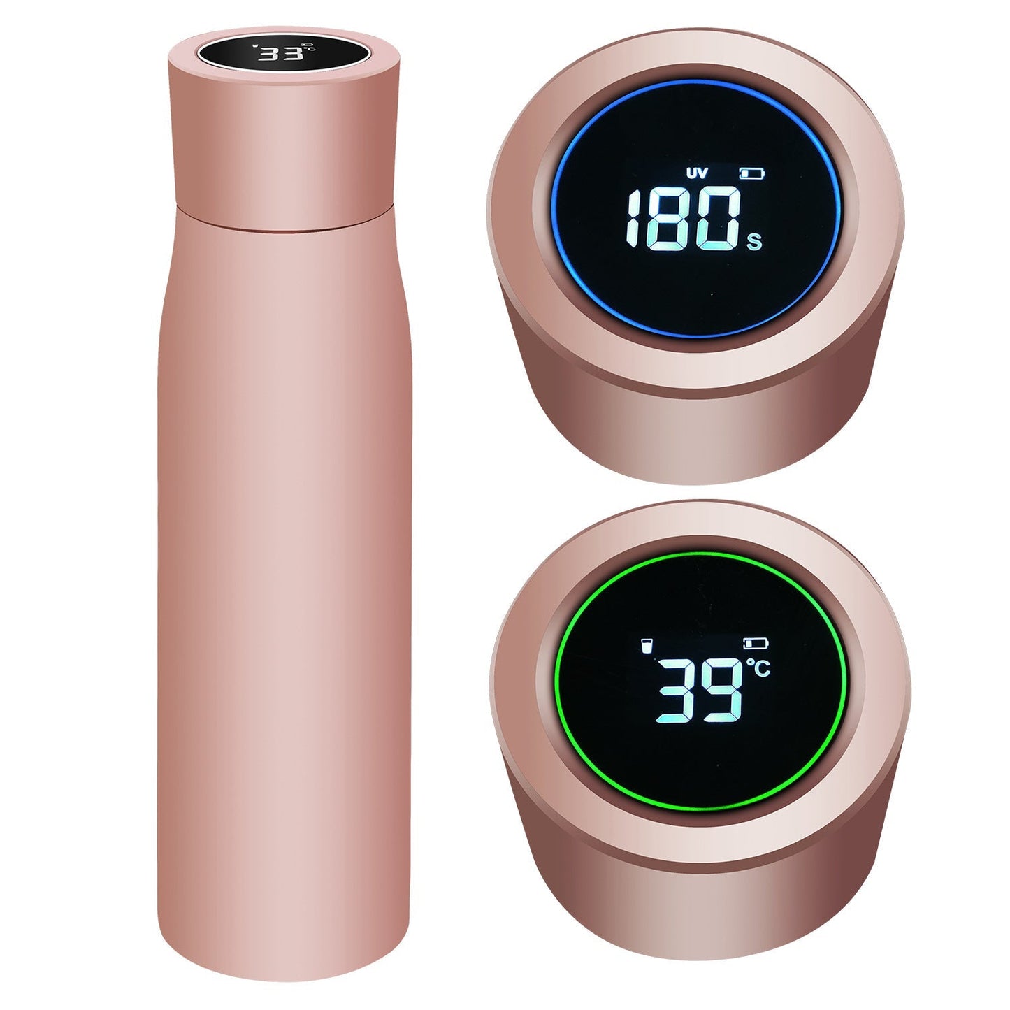 Skorter | Aquyn UV Light Water Bottle – Smart Water Bottle with UV Sterilization for Clean Drinking Water