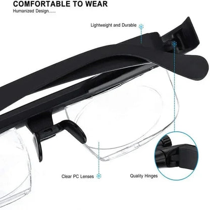 Skorter | Adjustable focus glasses for near and distance vision