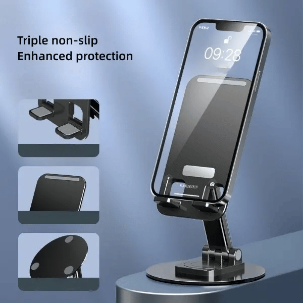 Skorter | Folding computer phone holder in aluminium alloy