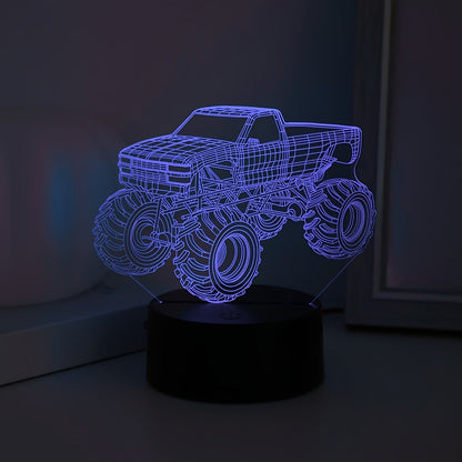 Skorter | TruckLight - Modern 3D Monster Truck LED Night Light