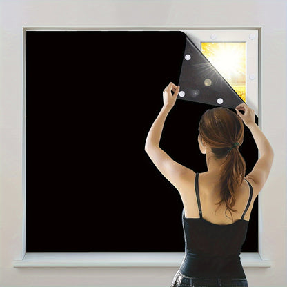 Skorter | 1 Piece Darkening Curtains - Portable Darkening Blinds, Window Decoration for Living Room and Bedroom