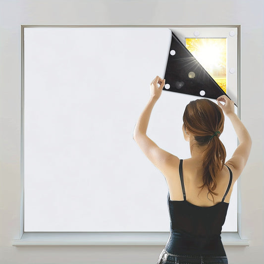 Skorter | 1 Piece Darkening Curtains - Portable Darkening Blinds, Window Decoration for Living Room and Bedroom