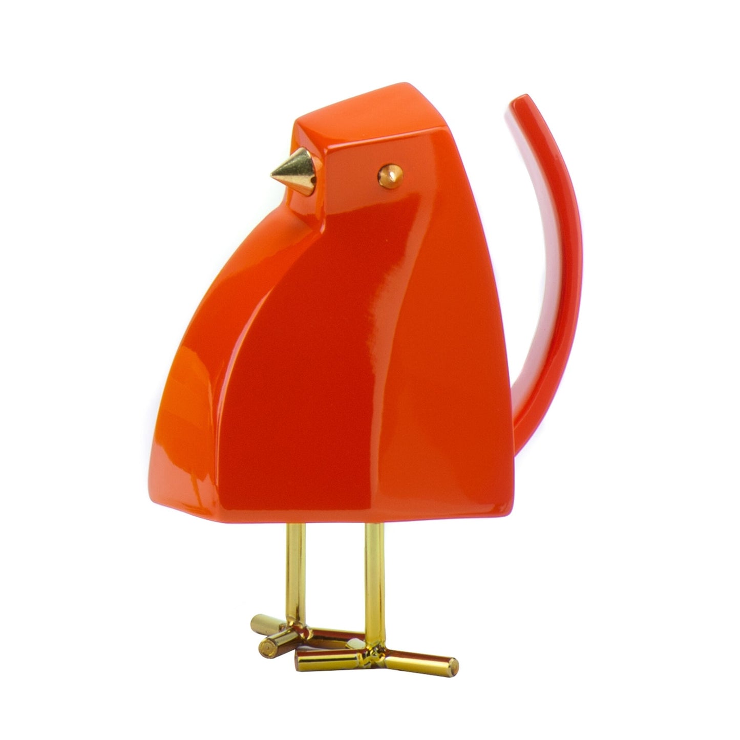 Skorter | Bird Sculpture // Small Orange