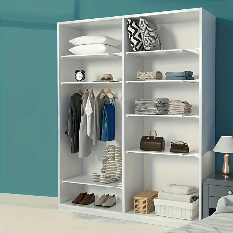 Skorter | FlexRack - Adjustable Wall-Mounted Storage Shelf with Retractable Technology